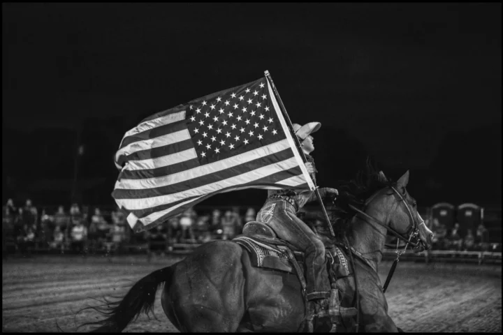 Rodeo Flag Girl