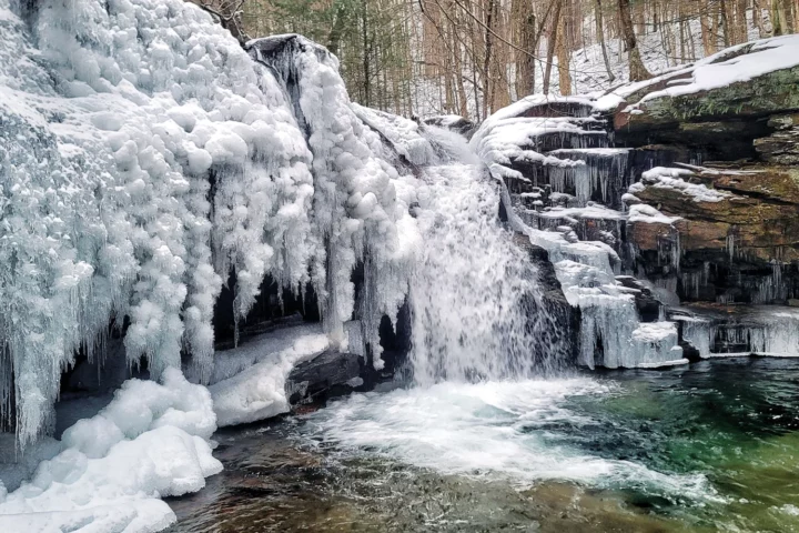 Frozen Big Falls