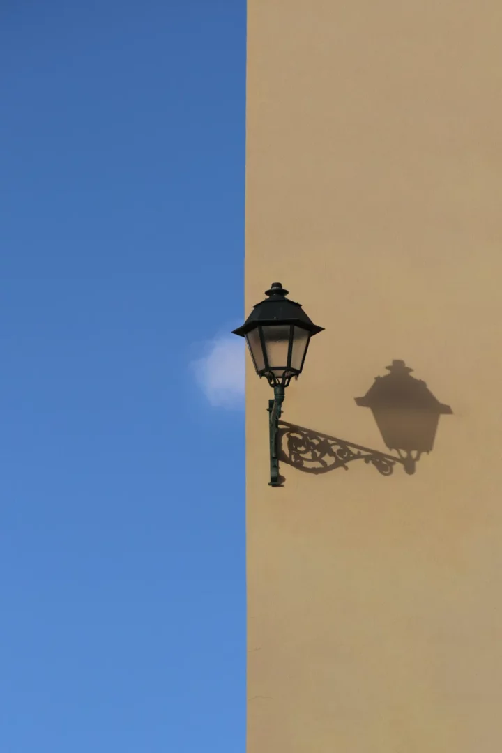 Corner with a cloud