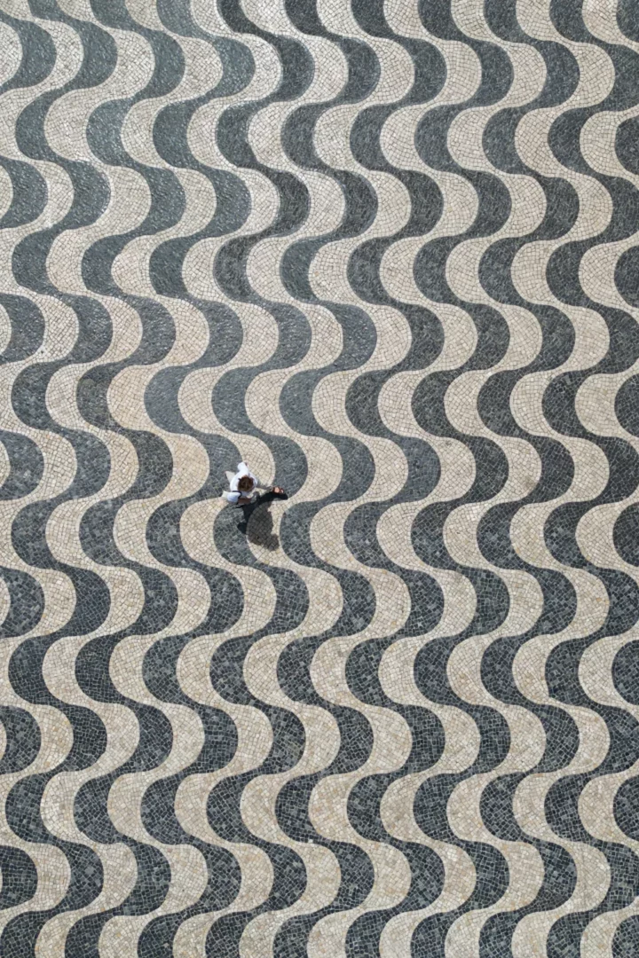 Walking on waves