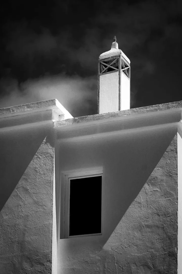 Chimney Tower & Shadow, Lanzarote